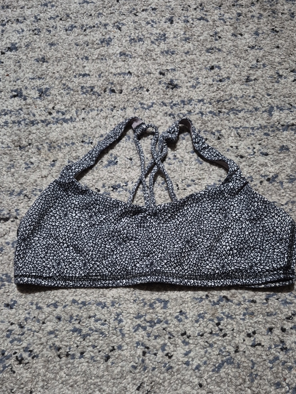 lululemon athletica Black & White Patterned Bandeau